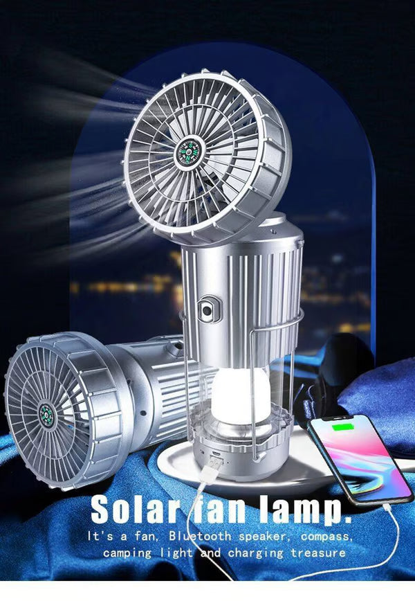 🏆Flash Sale⚡ 50K+ SOLD! Almost Gone-💥🔥5-In-1 Portable LED Camping Lantern With Fan