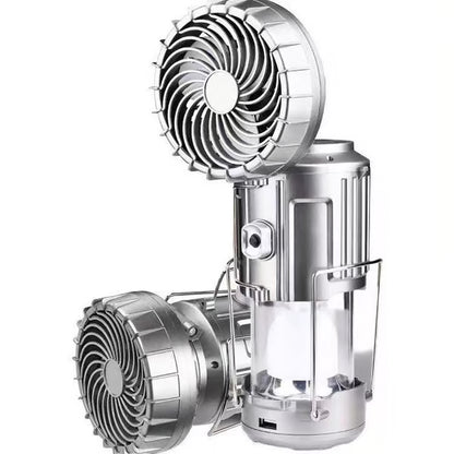 🏆Flash Sale⚡ 50K+ SOLD! Almost Gone-💥🔥5-In-1 Portable LED Camping Lantern With Fan