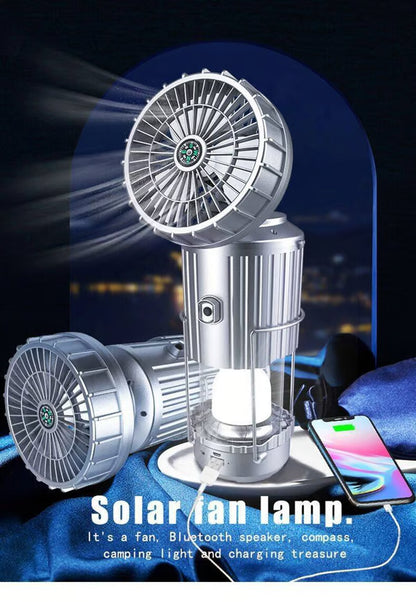🏆Flash Sale⚡ 50K+ SOLD! Almost Gone-💥🔥5-In-1 Portable LED Camping Lantern With Fan
