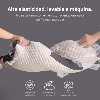 DELUXE ERGONOMIC PLUS Almohada Ortopedica 3d Con Alineación Cervical Perfecta